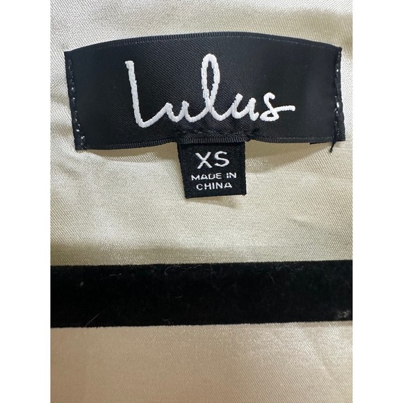 Lulu's Leopard Print Full Zipper Back Shimmer Cream Cropped Tank Size XS - Picture 5 of 6